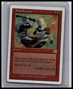 Classic Sixth Edition #175 Final Fortune - Image 1