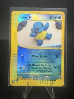 Pokemon Squirtle 131/165 Expedition Base Set Reverse Holo Rare 180🔥MP🔥 - Image 1