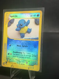 Pokemon Squirtle 131/165 Expedition Base Set Reverse Holo Rare 180🔥MP🔥 - Image 2