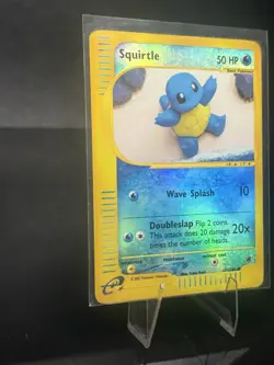 Pokemon Squirtle 131/165 Expedition Base Set Reverse Holo Rare 180🔥MP🔥 - Image 3