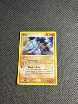 Pokemon TCG Onix 69/109 Team Rocket Returns Reverse Holo HP - Image 3
