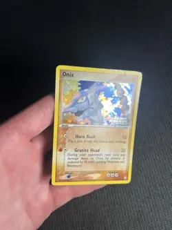 Pokemon TCG Onix 69/109 Team Rocket Returns Reverse Holo HP - Image 5
