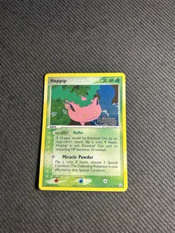 Pokemon TCG Hoppip 57/109 Team Rocket Returns Reverse Holo MP - Image 3