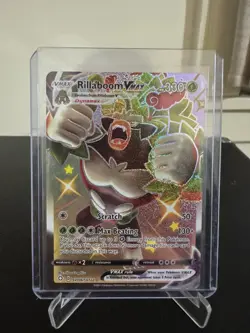 Rillaboom VMAX SV106/SV122 SWSH: Shining Fates Shiny Vault Pokemon TCG NM 2021 - Image 1