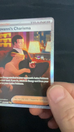 Pokemon - Giovanni's Charisma - 204/165 - SV: Scarlet & Violet 151 (MEW) - Image 2