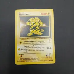 Electabuzz 024/130 Base Set 2 Rare - Pokemon TCG - LP - Image 1