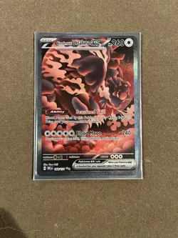 Pokemon Bloodmoon Ursaluna ex SIR 168/131 - Prismatic Evolutions - Near Mint - Image 1