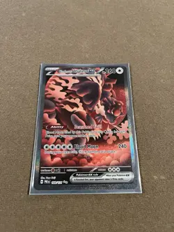 Pokemon Bloodmoon Ursaluna ex SIR 168/131 - Prismatic Evolutions - Near Mint - Image 3