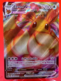 Eevee VMAX SWSH087 Sword & Shield Black Star Promo Pokemon TCG - Image 1