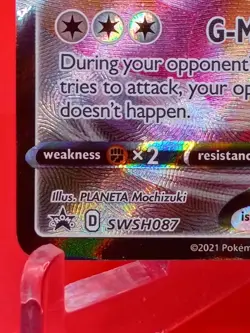 Eevee VMAX SWSH087 Sword & Shield Black Star Promo Pokemon TCG - Image 2