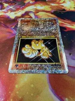Vulpix 98/110 HP-DMG Reverse Holo Legendary Collection 2002 WoTC Pokemon TCG - Image 3