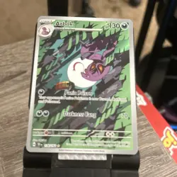 Arbok Illustration Rare Holo - 176/162 - Temporal Forces Pokemon 2024 - Image 2