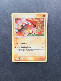 Carte Pokemon Groudon 5/106 REVERSE Holo Ex Emeraude Bloc Ex STAMP - Image 4