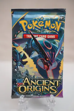 Pokemon TCG XY Ancient Origins Booster Pack Mega Rayquaza Artwork Sealed 2015 - Image 1