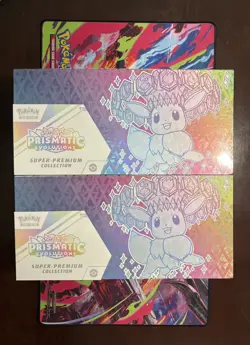 (2) Pokemon Prismatic Evolutions UPC Ultra Premium Collection-Brand New & Sealed - Image 1