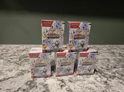 Pokemon TCG Prismatic Evolutions Booster Bundles Lot Of 5 Factory Sealed New - Image 1