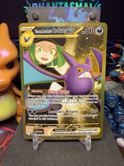 2025 | Pokemon Destined Rivals | Team Rocket's Crobat EX Hyper Rare | 242/182 - Image 1