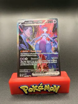 Team Rocket's Mewtwo EX 231/182 Sv10: Destined Rivals SIR - Near Mint Pokemon - Image 1