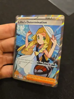 Pokemon TCG Lillie's Determination 169/132 Me01 Holo Ultra Rare English + BONUS - Image 4