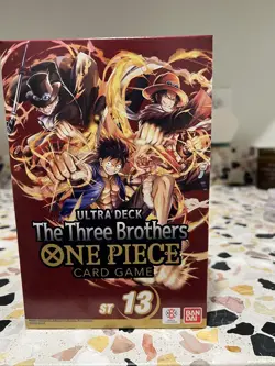 One Piece TCG English Three Brothers Starter Deck ST-13 New Sealed Sold Out - Image 1