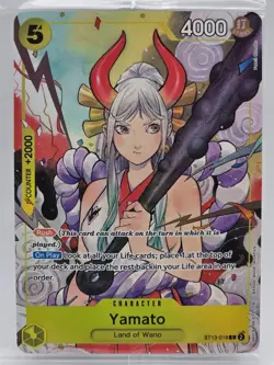 Yamato Promo Illustration Box Vol. 1 One Piece CCG ST13-016 SR Sealed - Image 1