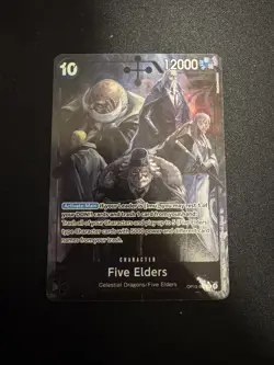 Five Elders OP13-082 SR Alt Art Carrying on His Will One Piece TCG NM - Image 1