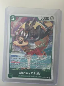 Monkey.D.Luffy - OP14-34 Foil OP14-034 The Azure Sea's Seven One Piece NM! - Image 1
