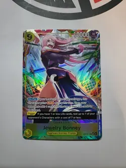 🏴‍☠One Piece Is Real OP13-108 Carrying On His Will Jewelry Bonney ALT ART 🏴‍☠ - Image 1