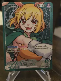 One Piece Two Legends Carrot OP08-021 Leader Alt Art English TCG - Image 1