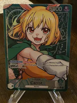 One Piece Two Legends Carrot OP08-021 Leader Alt Art English TCG - Image 2