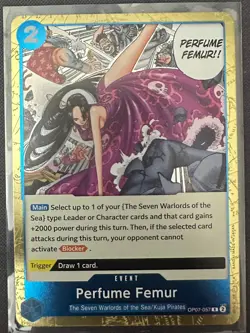 One Piece English 500 Years in the Future #OP07-057 Perfume Femur Rare NM - Image 1