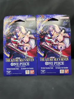 20x One Piece TCG: The Azure Sea's Seven Sleeved Booster OP-14 New/Sealed - Image 2