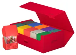 Ultimate Guard Arkhive 800 Brand NEW Card Storage Red Xenoskin - Image 1