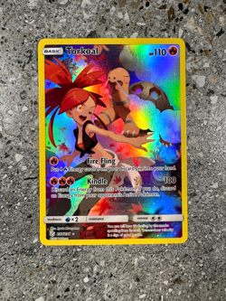 Pokemon TCG Cards Torkoal 237/236 Cosmic Eclipse Secret Rare NM-M - Image 1