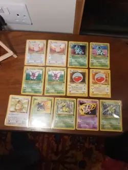 Pokemon Jungle Set Rare & Holo Bundle Of 13 Cards Vintage 90s VGC Holo Clefable* - Image 2