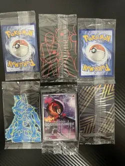 Pokemon TCG - 6 Sealed Promo Card Lot - Mixed ETB Sealed Promo Cards - Image 2