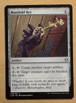 MTG Manifold Key Card, Baldur’s Gate - Image 1