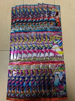 Total 30Pack Inferno X Pokemon Mega Booster Pack etc Lot Japanese SEALED Cards - Image 1