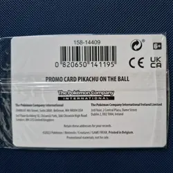 Pikachu on the Ball 001/005 Pokemon Card Sealed Promo Fultsal UK Exclusive - Image 2