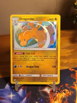 DRAGONITE - 119/181 - Sun & Moon Team Up - HOLO - RARE - Pokemon Card - NM - Image 1