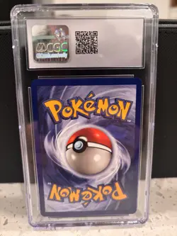 1999 Pokemon Poliwrath Base Set Holo Card #13/102 CGC 7.5 NM+ Vintage - Image 3