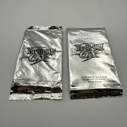 McDonald’s Yu Gi Oh GX (2) 2004 Sealed Promo Packs & 2008 Card Holder - Image 3