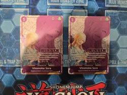 One Piece Vinsmoke Sora OP12-62 2026 English Winner Card Near Mint - Image 1
