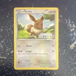Pokemon Eevee Regular Card 63/98 Build-A-Bear Workshop Promo Exclusive - Image 1