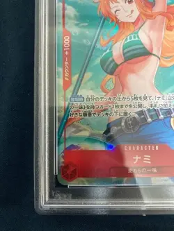 PSA10 One Piece Card Game Nami OP01-016 Romance Dawn R Alt Art Japanese - Image 5