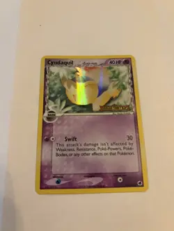 Cyndaquil 45/101 EX Dragon Frontiers Stamped Reverse Holo Pokemon Card NM - Image 1