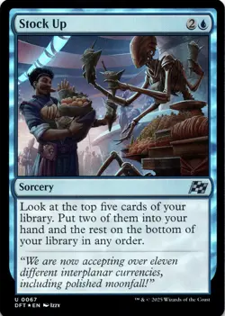 Stock Up FOIL Aetherdrift Magic MTG NM - Image 1