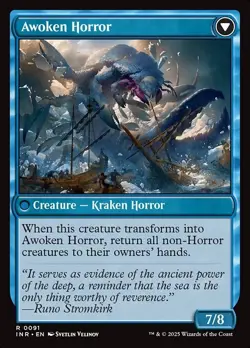 Thing in the Ice Awoken Horror Foil INR 91 Rare MTG - Image 2