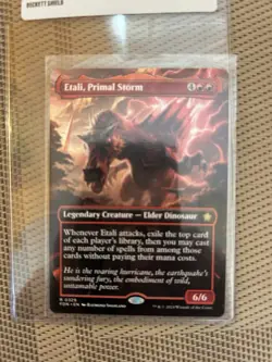 MTG - Etali, Primal Storm - Borderless - Foundations - Pack Fresh + Bonus - Image 1