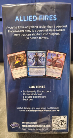 MTG Magic Allied Fires Challenger Deck 2020 New Factory Sealed - Image 2